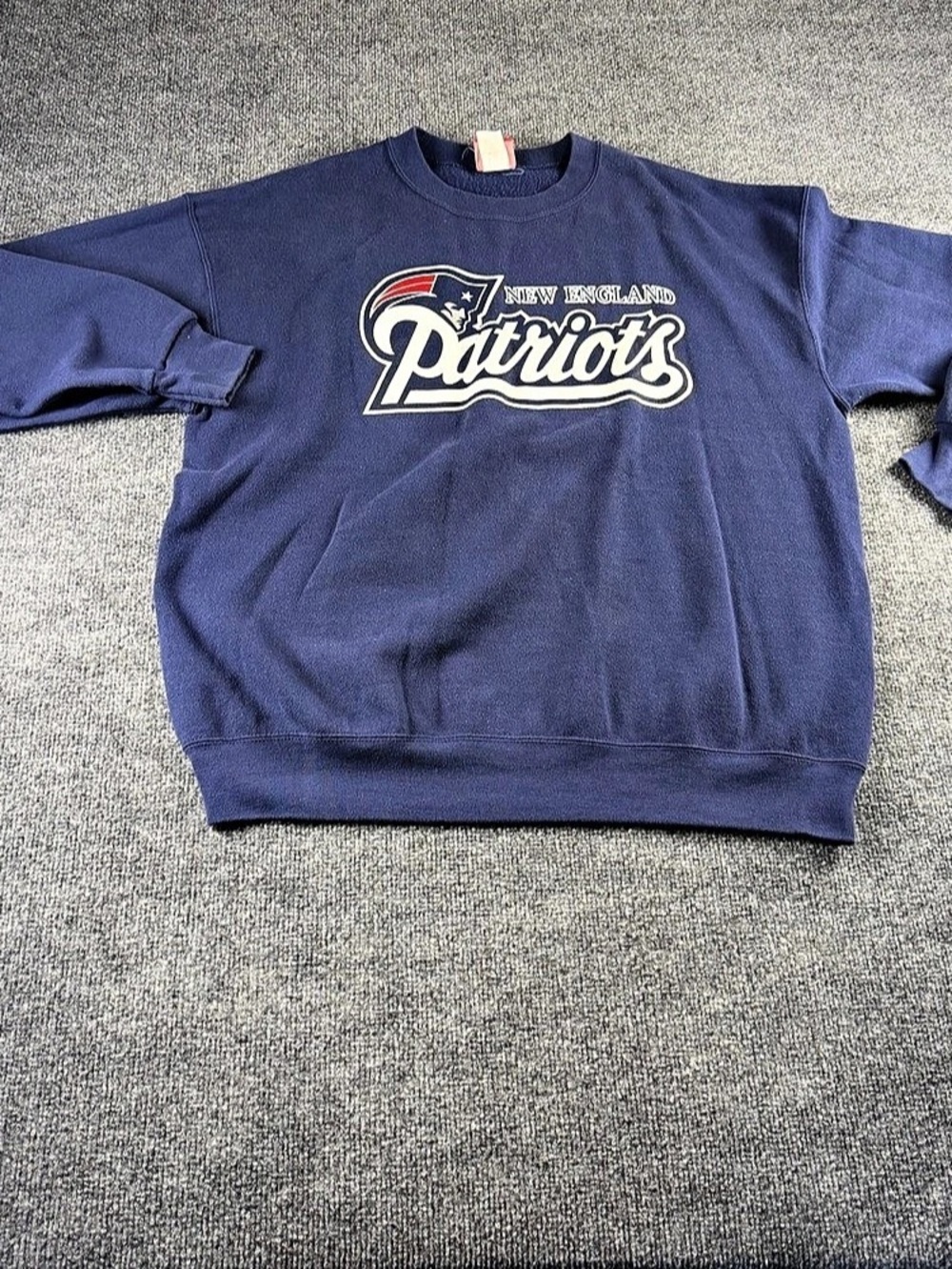NFL New England Patriots Men's Blue Sweatshirt Size large